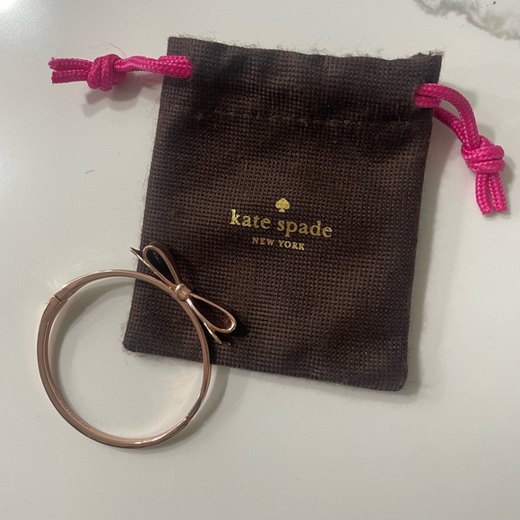 Kate Spade Rose Gold Bow Bangle - Picture 4 of 4